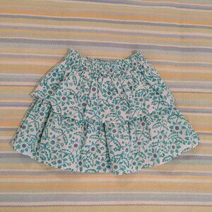 ⭐ Girl's Crewcuts Tiered floral skirt size 6